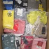 The photo shows a package with clothing in the category K.