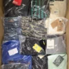 The photo shows a package with clothing in the category K.