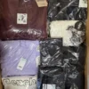 The photo shows a package with clothing in the category B.