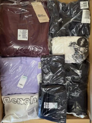 The photo shows a package with clothing in the category B.