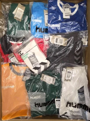 The photo shows a package with clothing in the category H.
