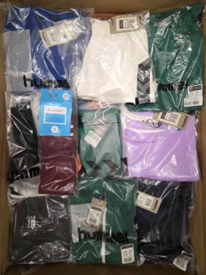 The photo shows a package with clothing in the category H.