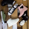 The photo shows a package with clothing in the category B.