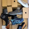 The photo shows a package with clothing in the category B.