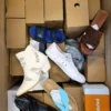 The photo shows a package with clothing in the category B.