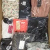 The photo shows a package with clothing in the category A.