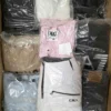 The photo shows a package with clothing in the category D.