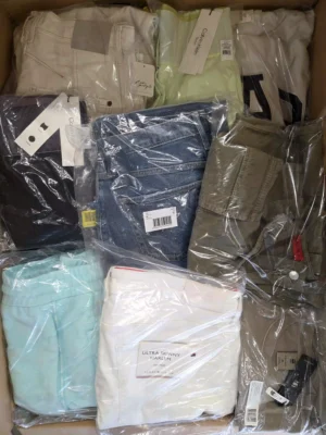 The photo shows a package with clothing in the category B.