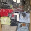 The photo shows a package with clothing in the category B.