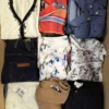 The photo shows a package with clothing in the category U.