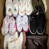 The photo shows a package with footwear in the category BSU.