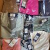 The photo shows a package with clothing in the category R.
