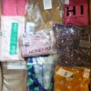 The photo shows a package with clothing in the category AR.
