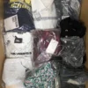 The photo shows a package with clothing in the category AP.