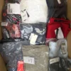 The photo shows a package with clothing in the category AP.