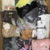 The photo shows a package with clothing in the category AP.