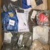 The photo shows a package with clothing in the category AP.