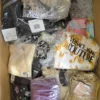 The photo shows a package with clothing in the category AP.