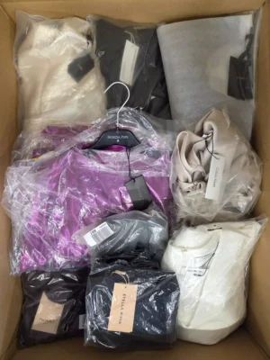 The photo shows a package with clothing in the category A.