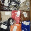 The photo shows a package with clothing in the category YA.