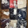 The photo shows a package with clothing in the category YA.