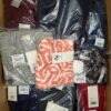 The photo shows a package with clothing in the category YA.
