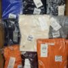 The photo shows a package with clothing in the category YA.