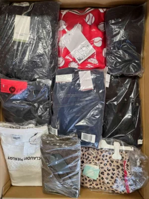 The photo shows a package with clothing in the category A.