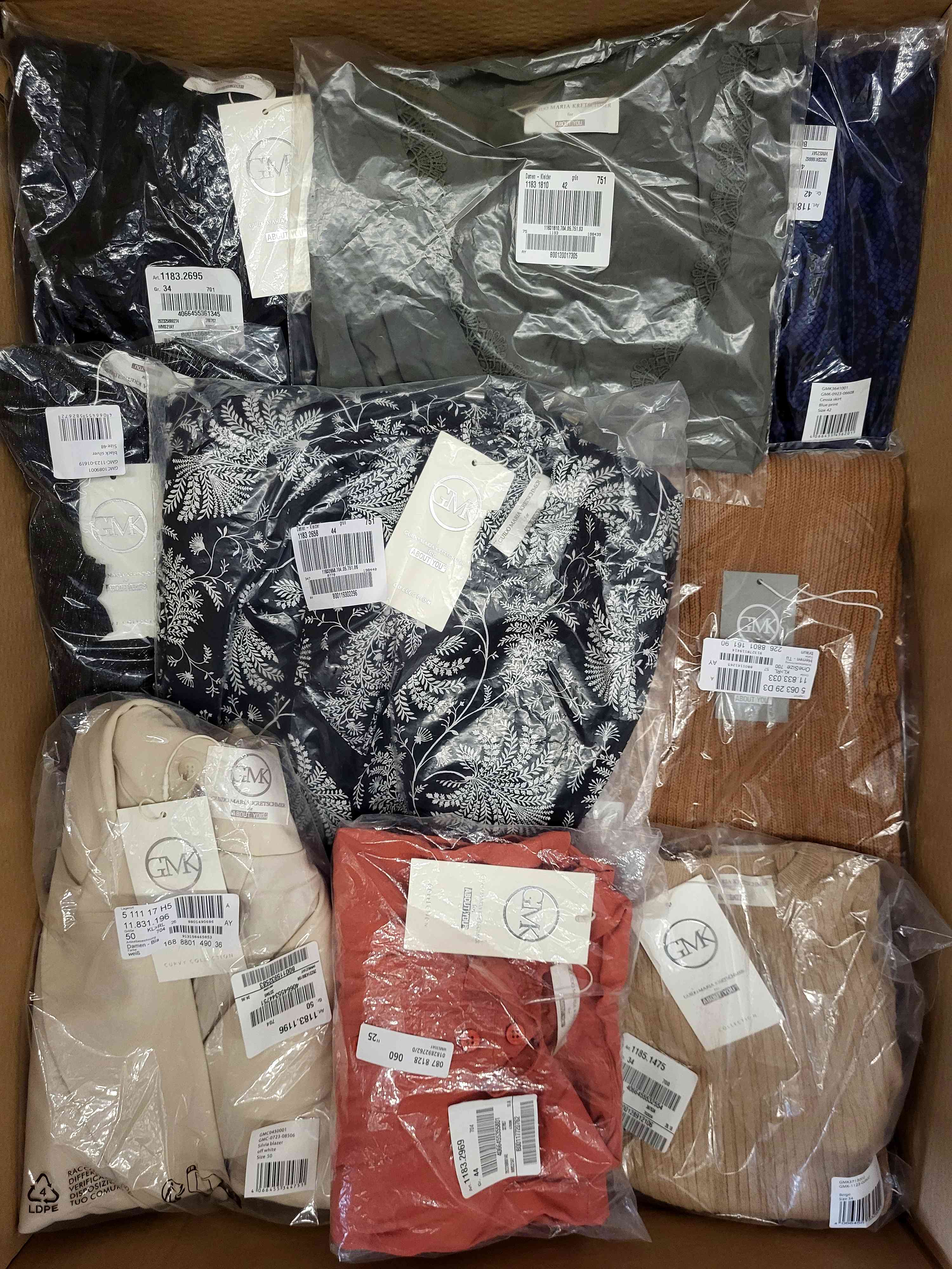 YA1053 3 The photo shows a package with clothing in the category YA.