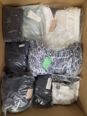 The photo shows a package with clothing in the category A.