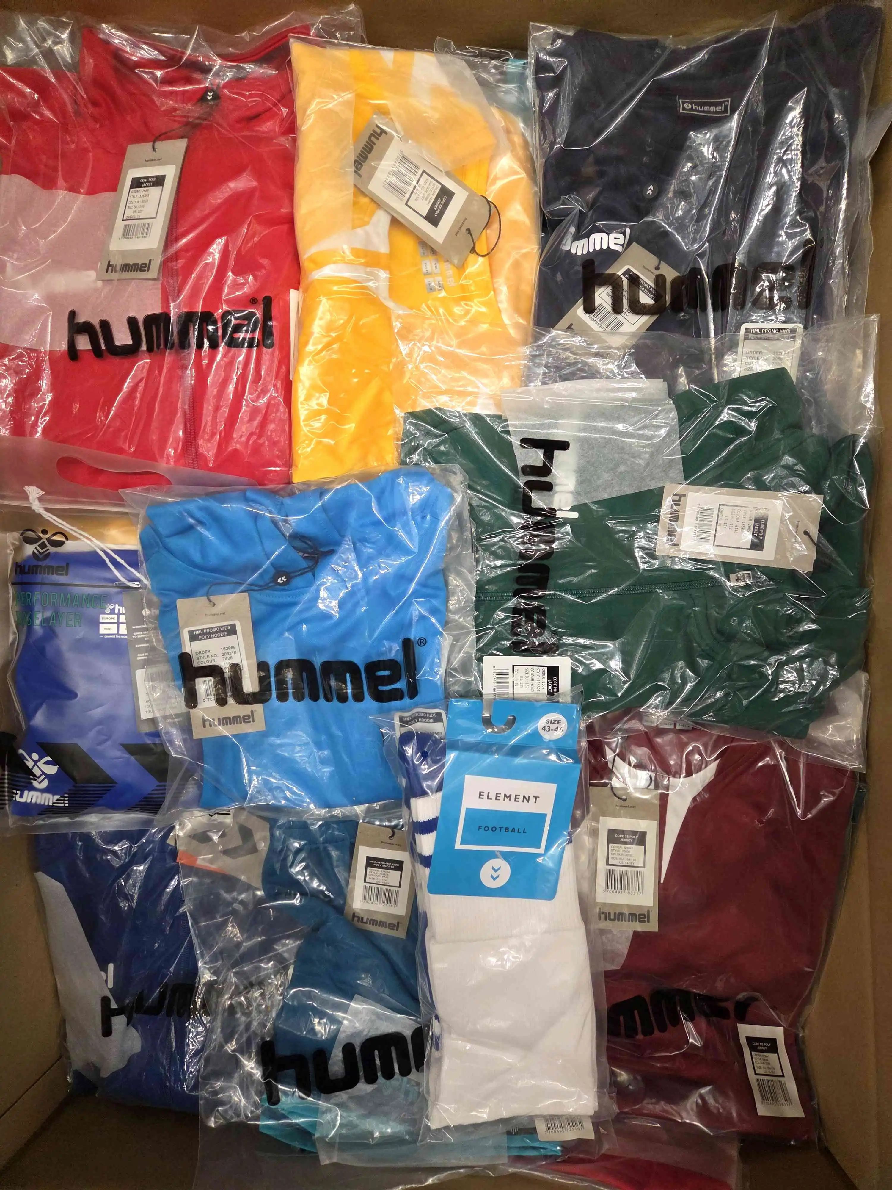H1143 3 The photo shows a package with clothing in the category H.