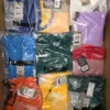 The photo shows a package with clothing in the category H.