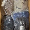 The photo shows a package with clothing in the category B.