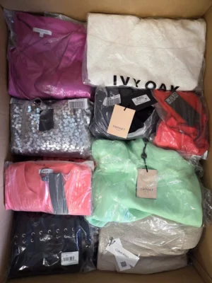 The photo shows a package with clothing in the category A.