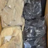 The photo shows a package with clothing in the category B.