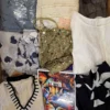The photo shows a package with clothing in the category BSN.