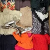 The photo shows a package with clothing in the category BSN.