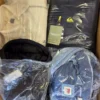 The photo shows a package with clothing in the category C.