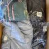 The photo shows a package with clothing in the category C.