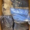 The photo shows a package with clothing in the category B.