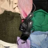 The photo shows a package with clothing in the category BSN.