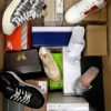 AS1345 2 The photo shows a package with footwear in the category AS.