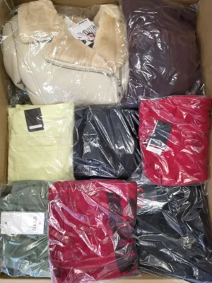 The photo shows a package with clothing in the category B.