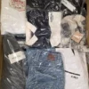 The photo shows a package with clothing in the category B.