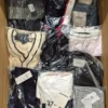 The photo shows a package with clothing in the category B.