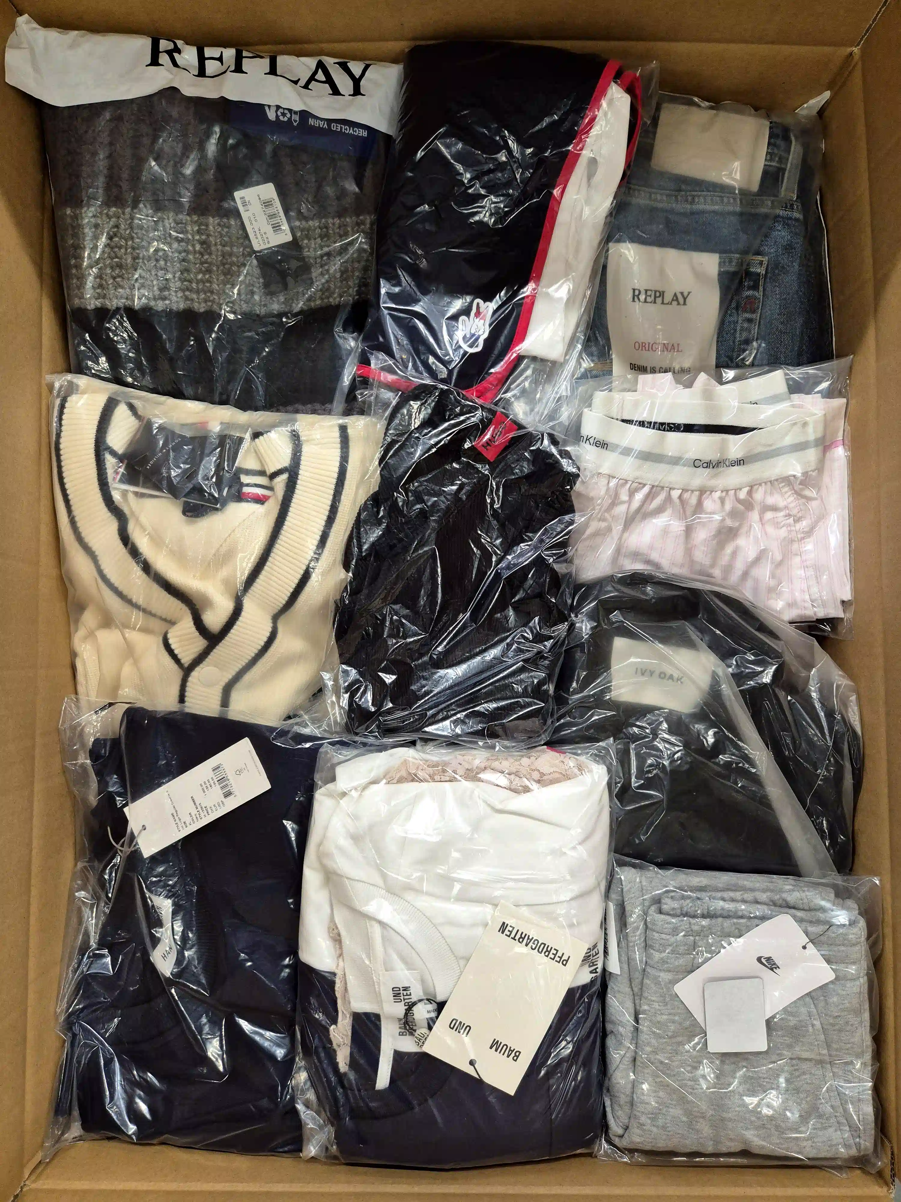 B1871 3 The photo shows a package with clothing in the category B.