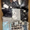 The photo shows a package with clothing in the category B.