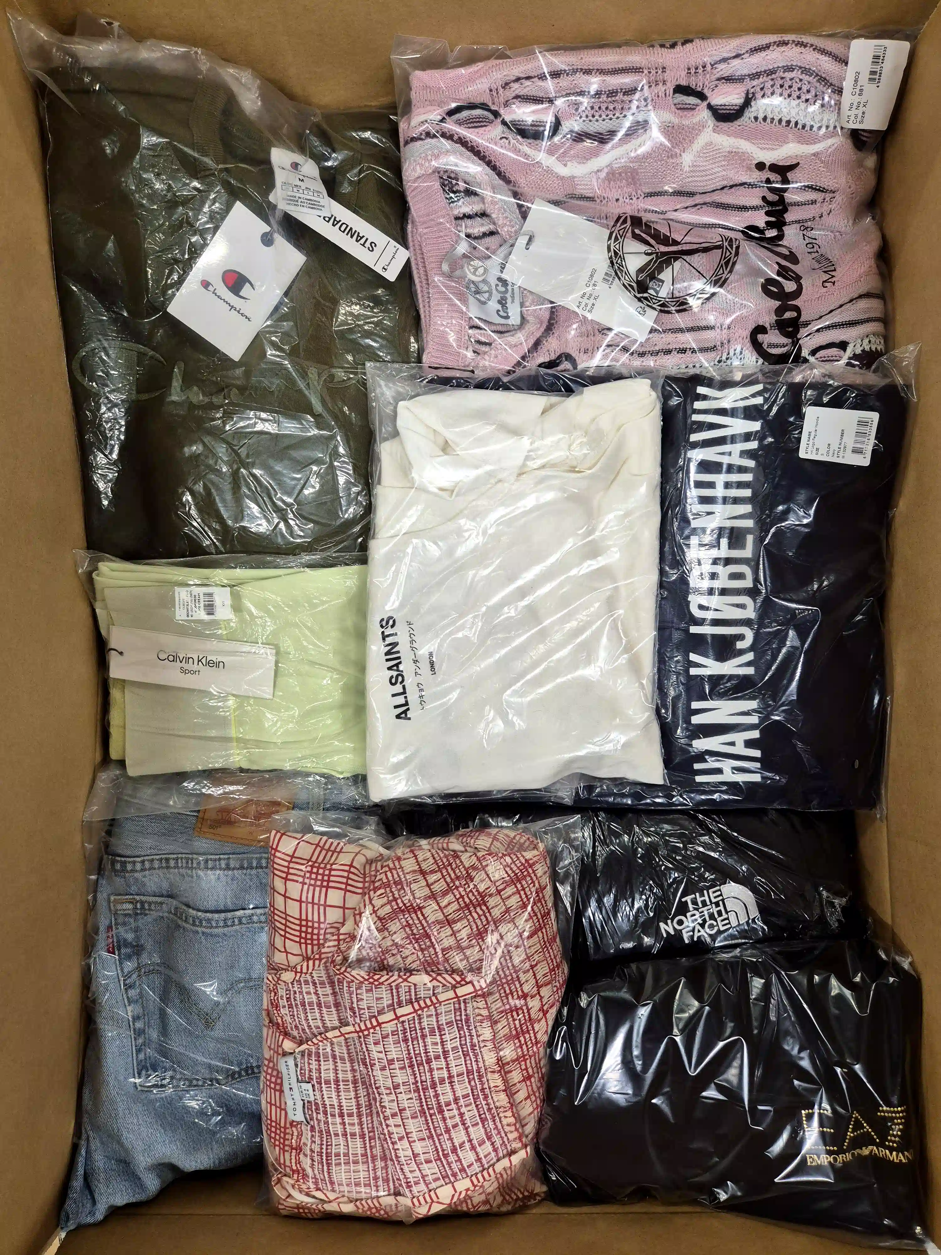 B1881 3 The photo shows a package with clothing in the category B.