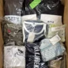 B1887 1 The photo shows a package with clothing in the category B.
