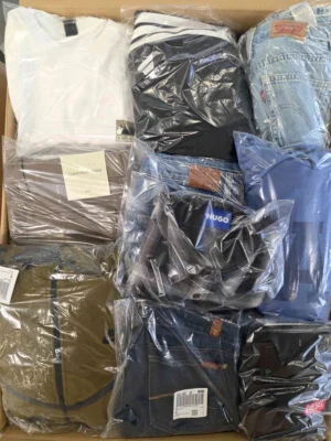 The photo shows a package with clothing in the category C.